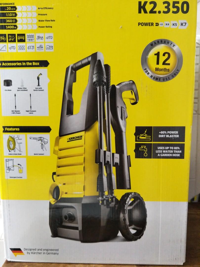 Karcher K2 350 Pressure Washer Tv Home Appliances Washing Machines And Dryers On Carousell