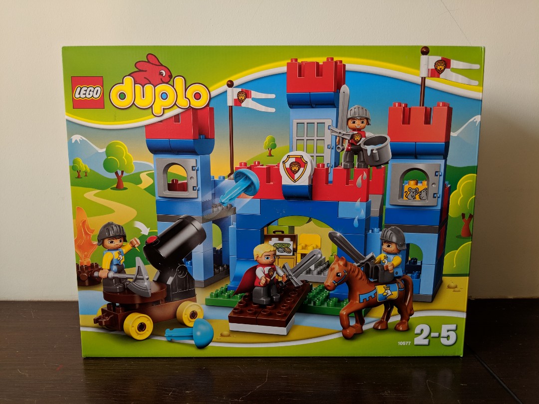Lego Duplo 10577 Big Royal Castle Hobbies Toys Toys Games on Carousell