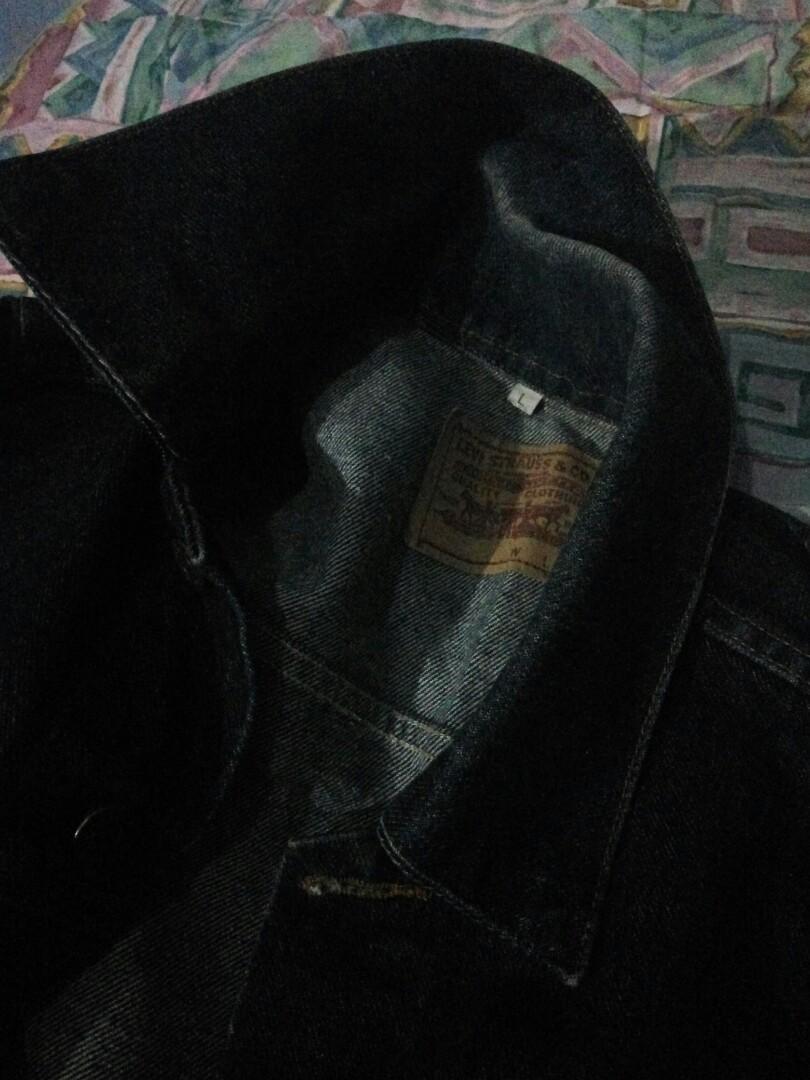 Levi Strauss Jacket Jeans Dark Blue 