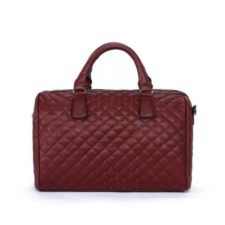 mango maroon solid sling bag