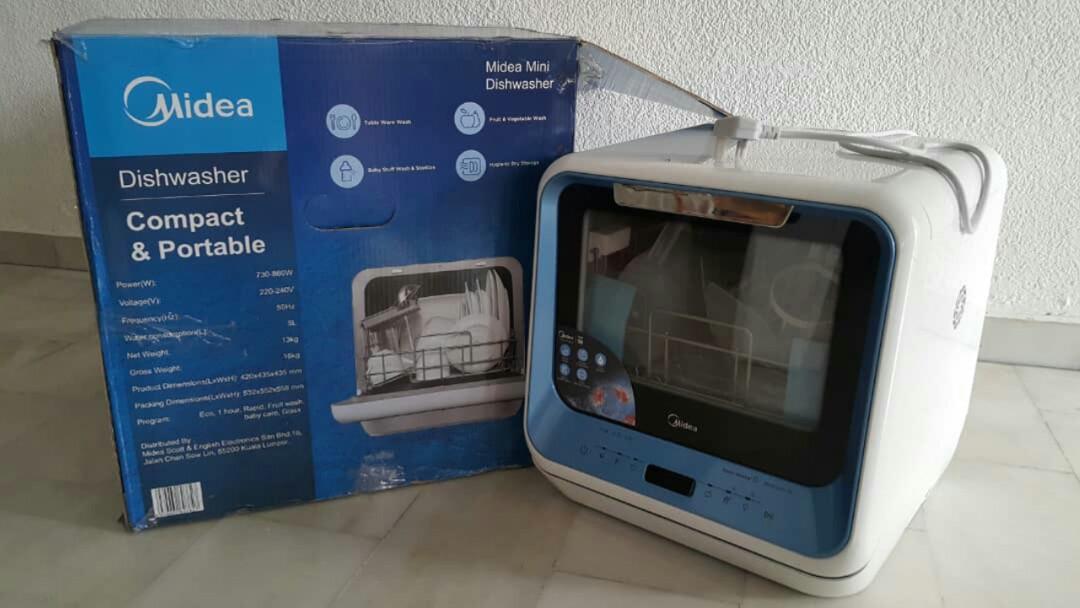 Midea mini dishwasher sales