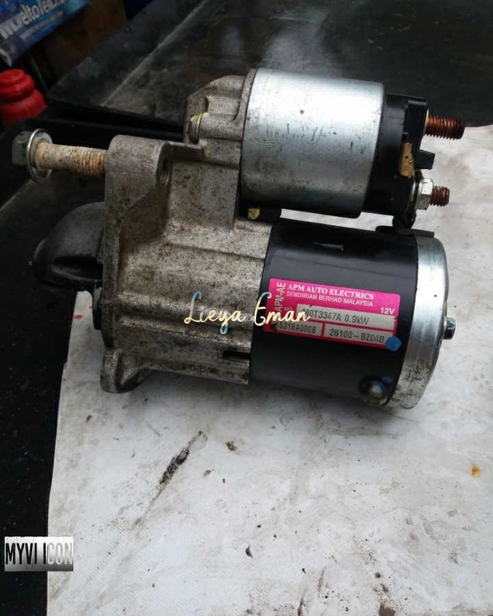 Myvi se 1.5 icon ( STARTER ) original, Auto Accessories on Carousell