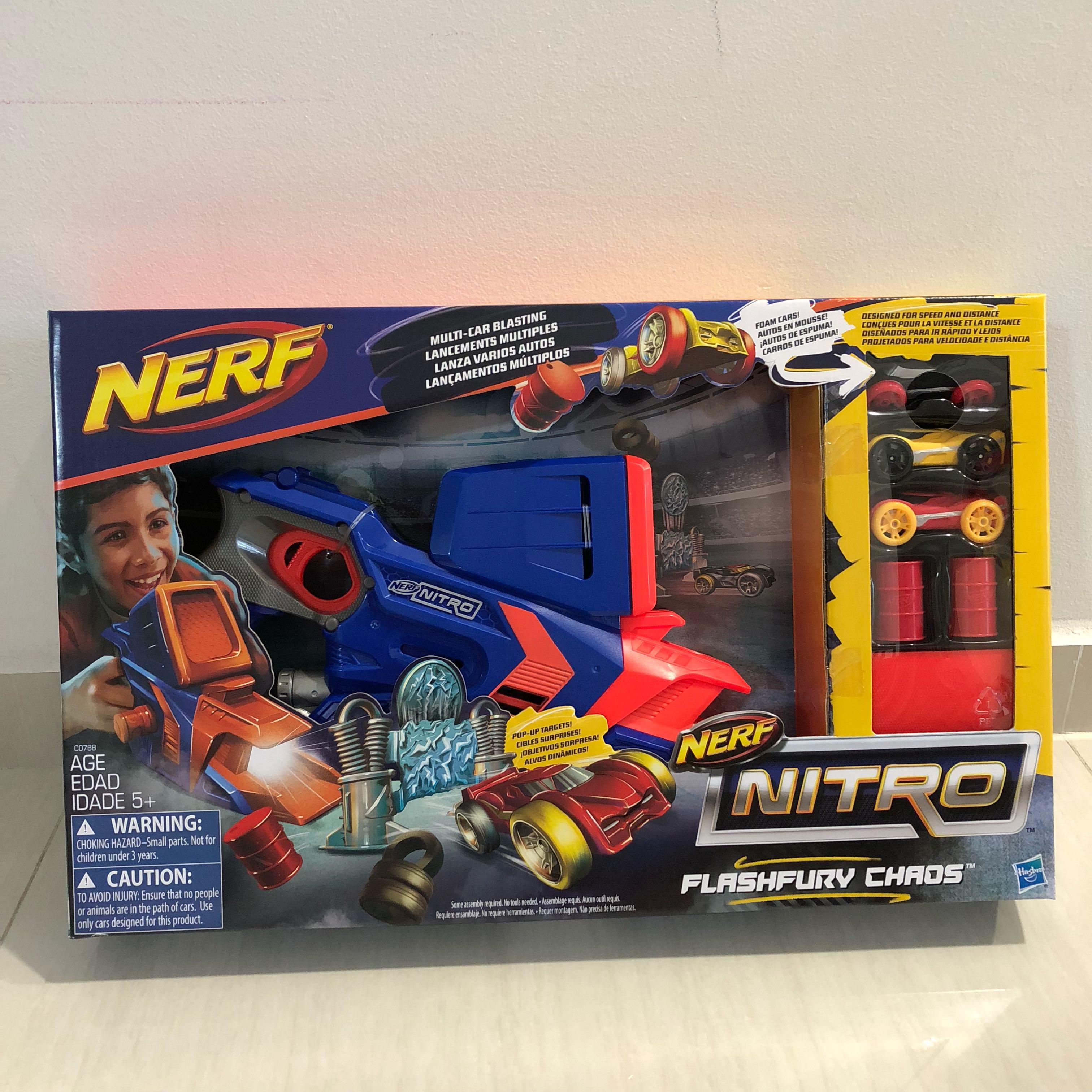 nerf nitro flashfury chaos