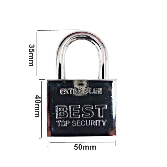 [NEW] 4 IN 1 BEST PADLOCK 50MM WITH MASTER KEY, Health & Nutrition