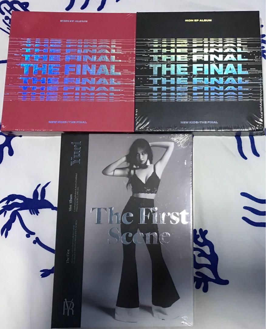 New Arrival Ikon Ep Album New Kids The Final Snsd Yuri Mini Album Vol 1 The First Scene Entertainment K Wave On Carousell