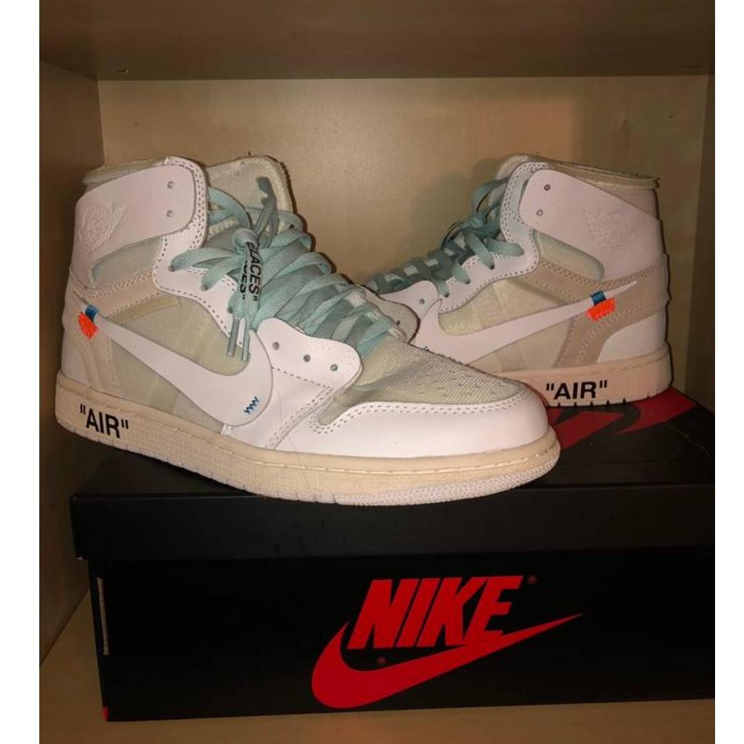 Nike Off White Off White Air Jordan 1 Nrg Women S Fashion Shoes Sneakers On Carousell