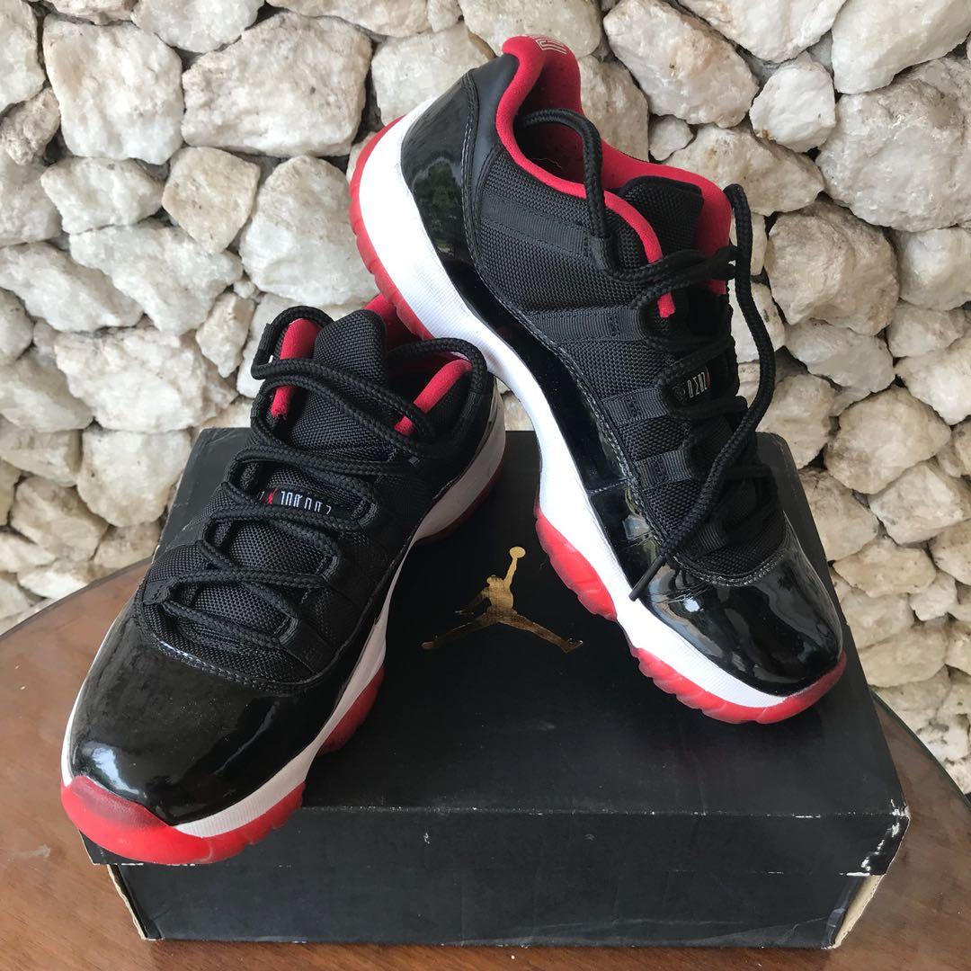 Nike Air Jordan 11 Retro Low Original Fesyen Pria Sepatu Sneakers Di Carousell