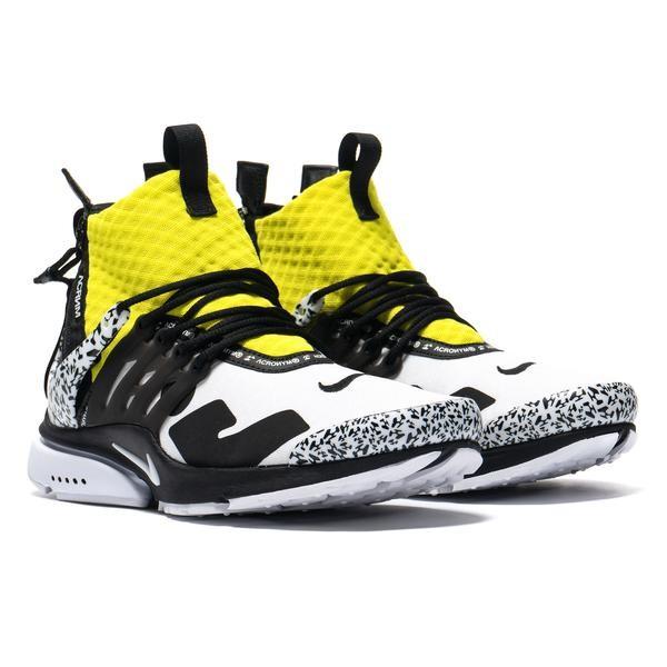 Nike X Acronym Air Presto Mid White Us 7 Men S Fashion Footwear