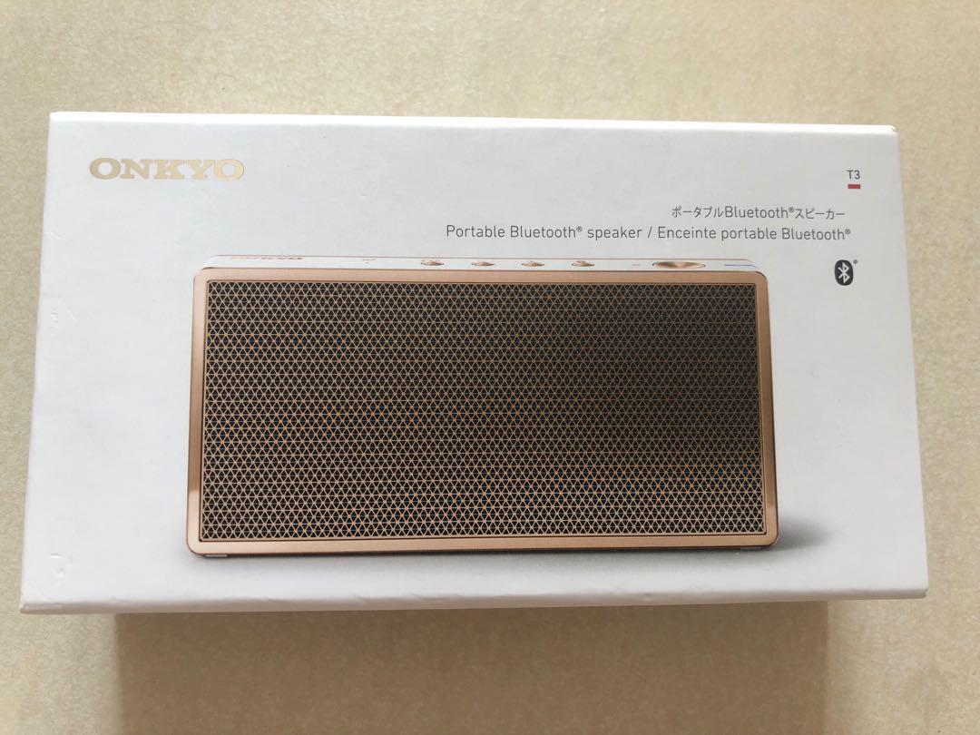 onkyo t3 portable bluetooth speaker