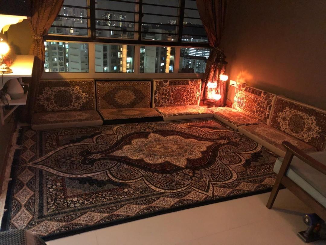 Persian Carpet & Iranian Cushions, Furniture & Home Living, Furniture