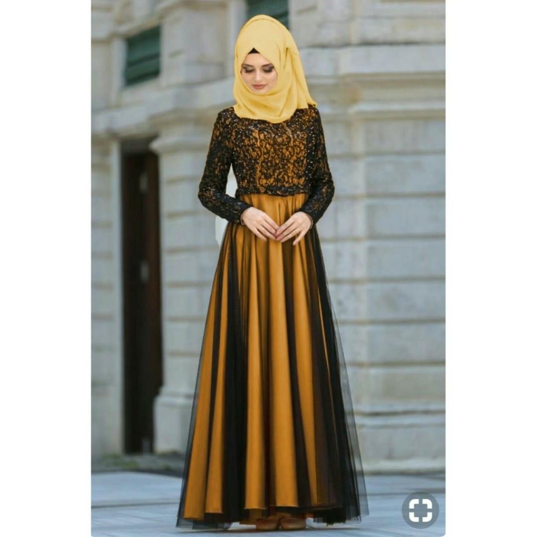 Glamorous dress muslimah online