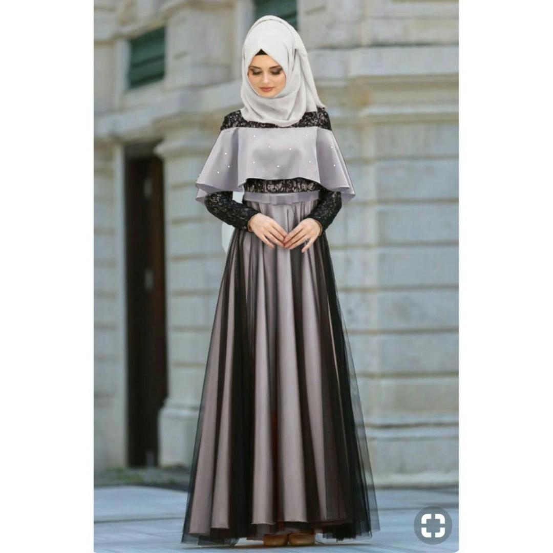 Glamour dress muslimah sales