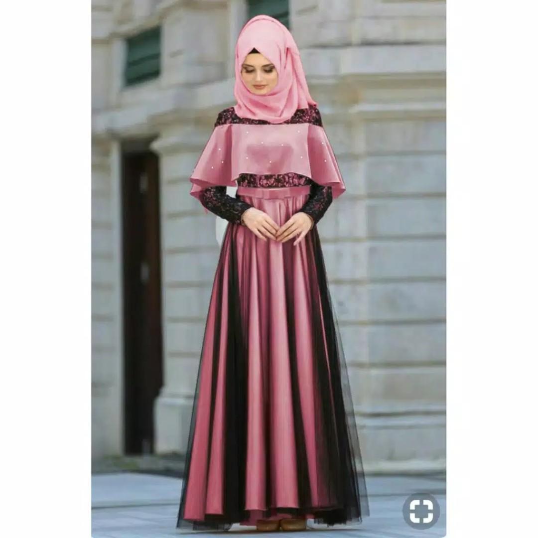 muslimah glamorous dress for dinner