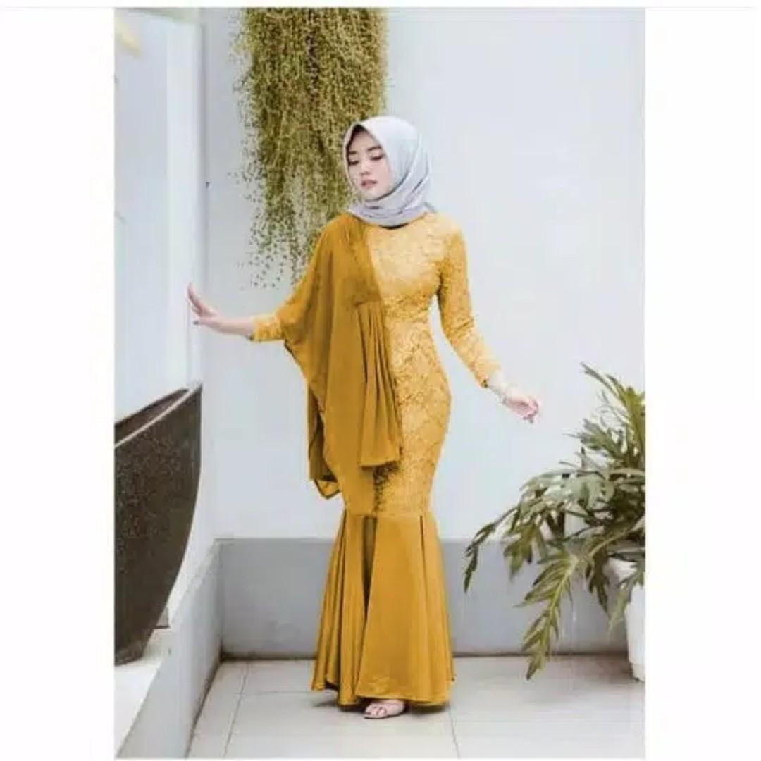 Model dress duyung sale hijab