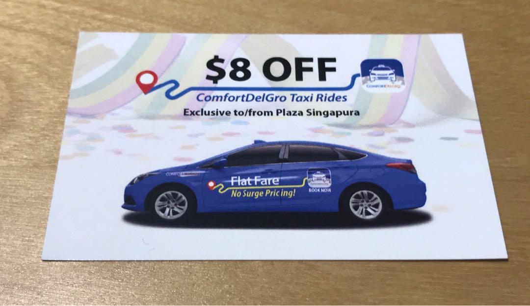Promo Code For 8 Off Comfortdelgro Taxi Ride Entertainment Gift