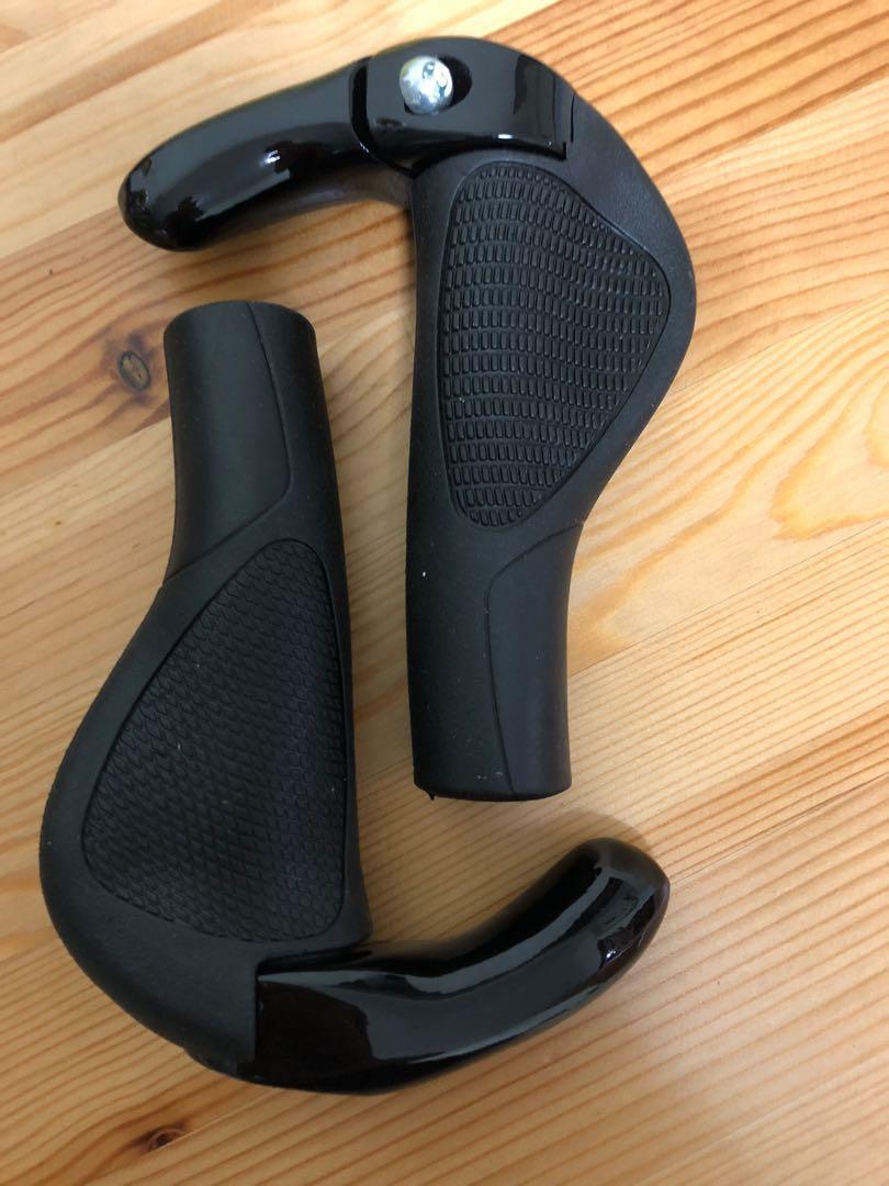 (Reserved) Ergon R2 Magnesium Bicycle Grips Bar Ends, Bicycles & PMDs ...