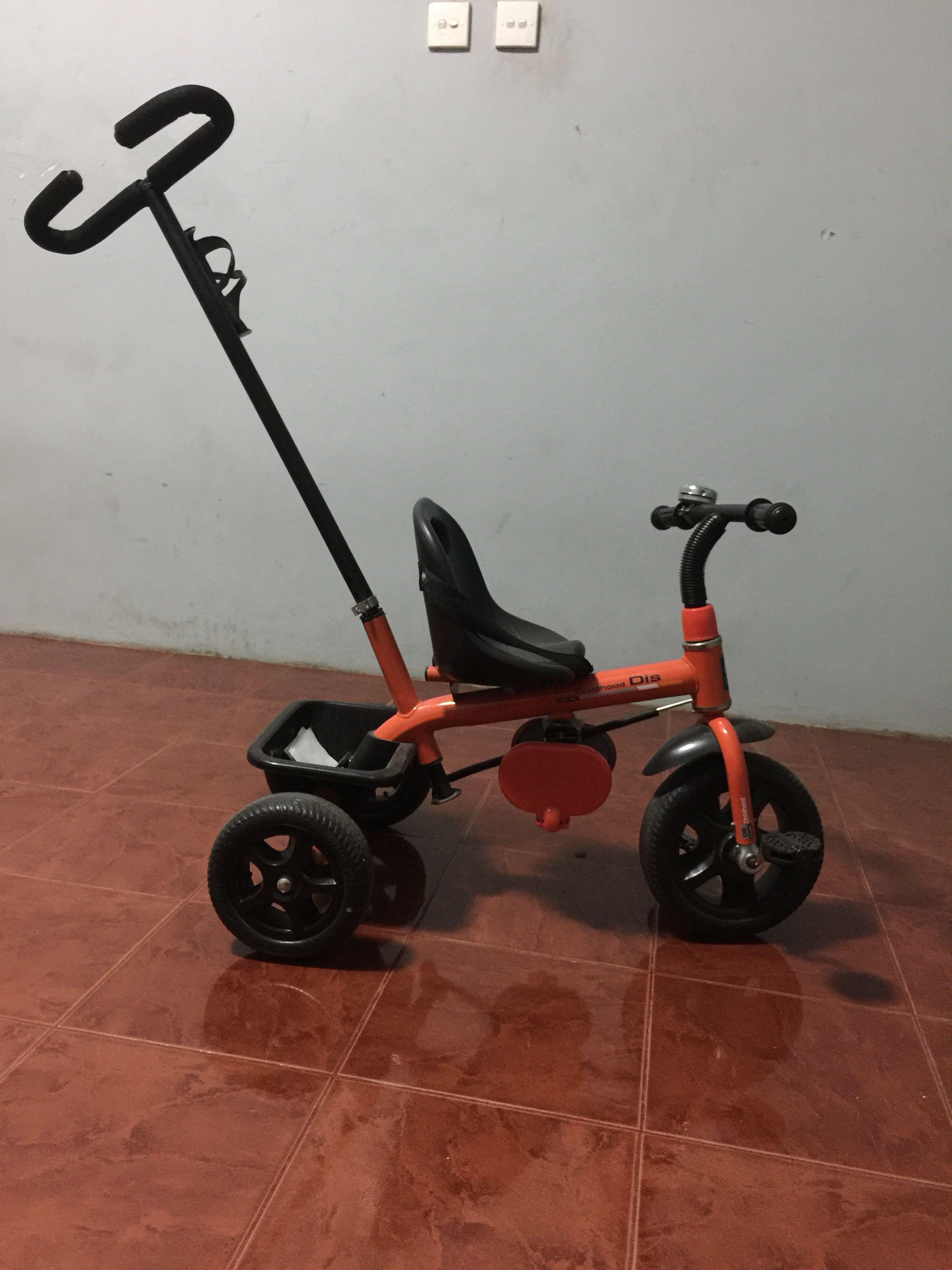 tricycle with hood