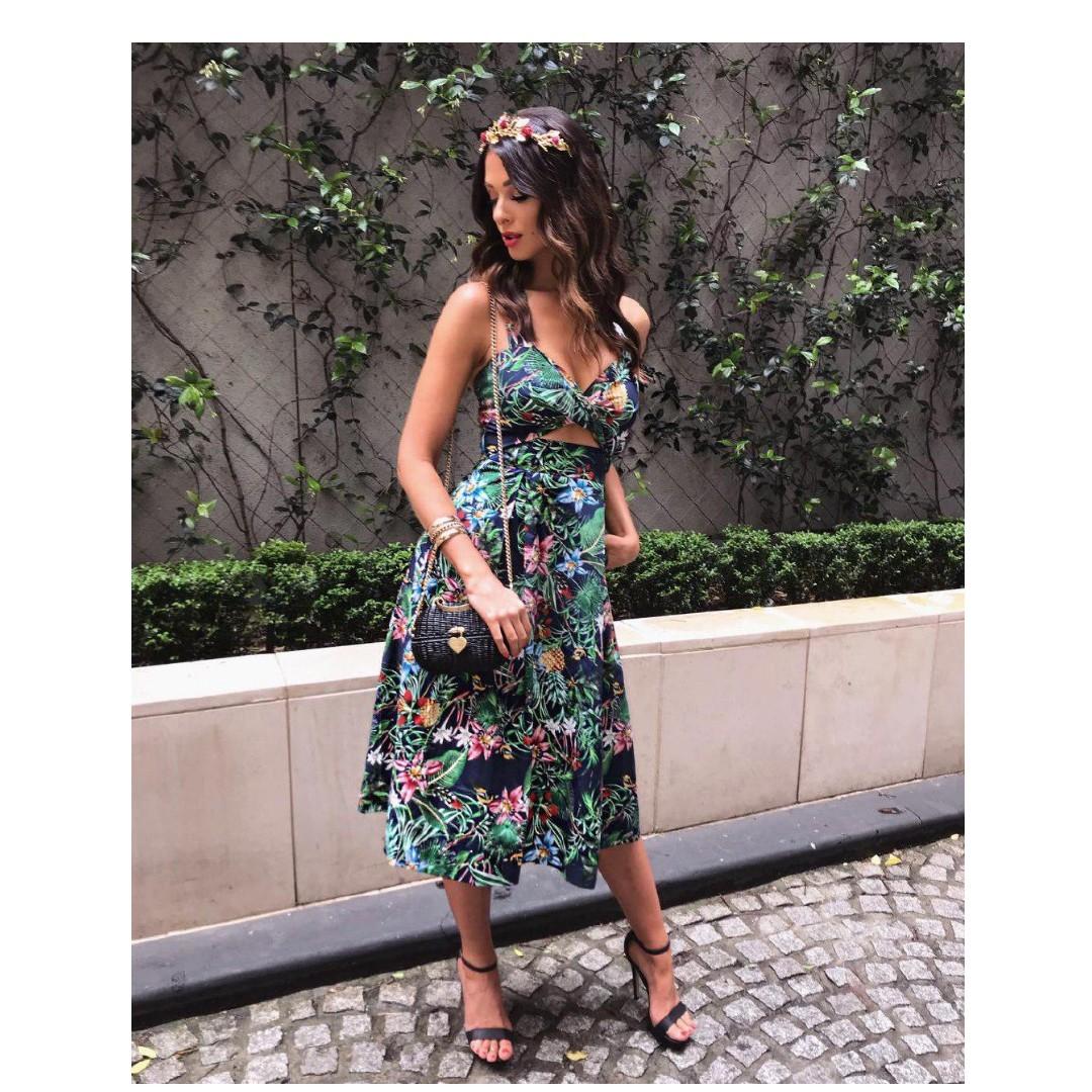 Sheike midi top dress