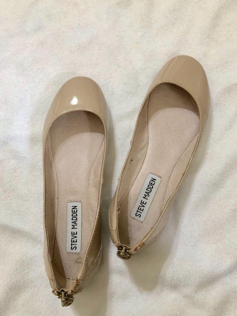 steve madden tan flats