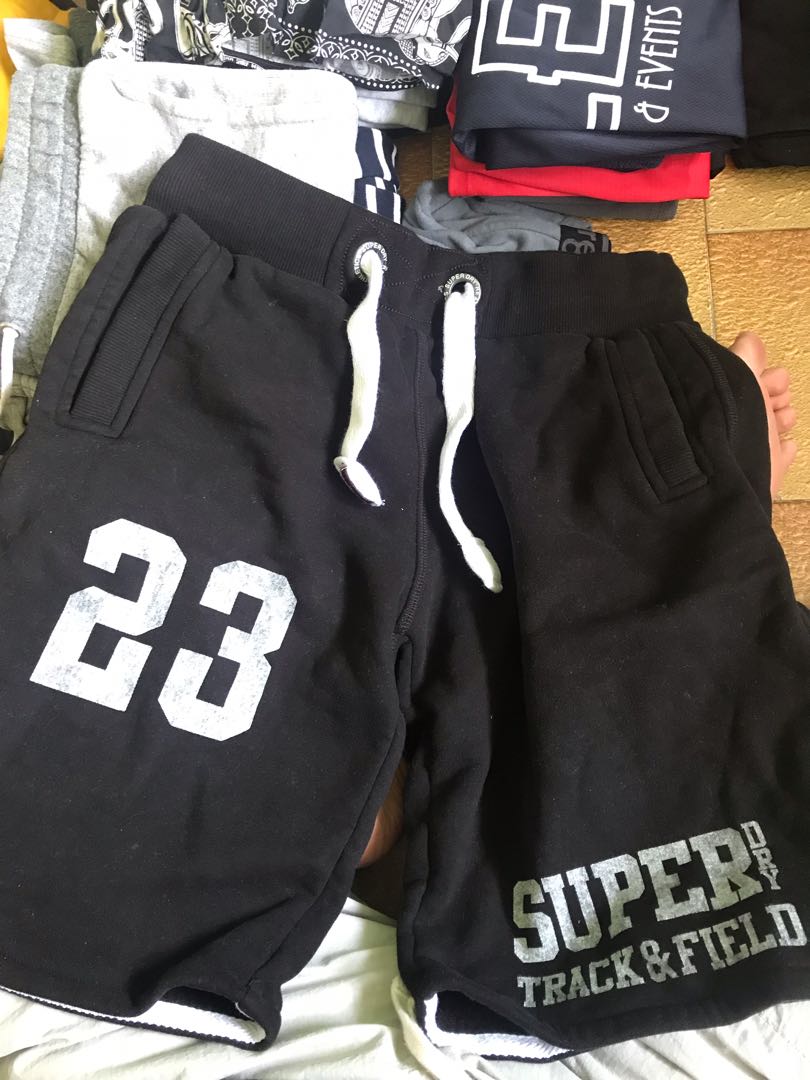 superdry jogger shorts