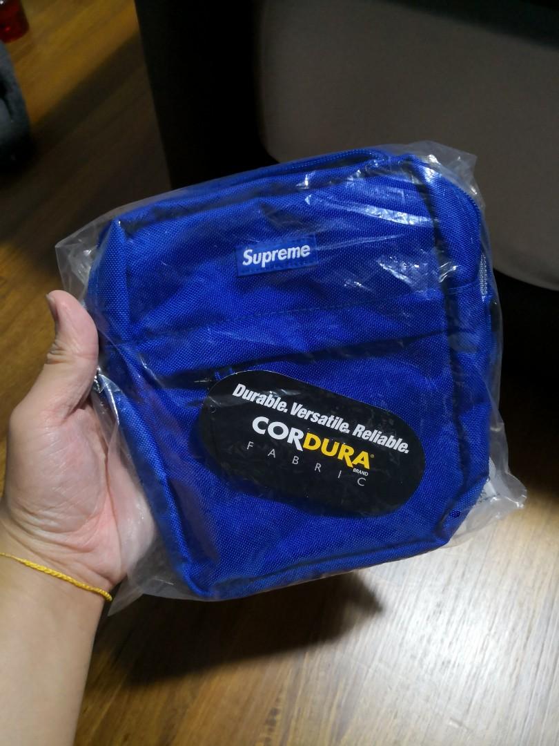 Last 1 Supreme ss18 shoulder bag blue Luxury Bags Wallets on Carousell