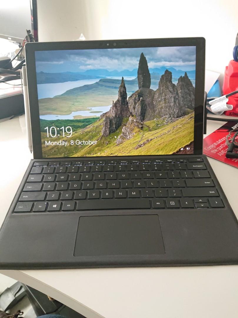 Surface Pro 4 I5 6300u 8gb Ram 256gb Electronics Computers Laptops On Carousell