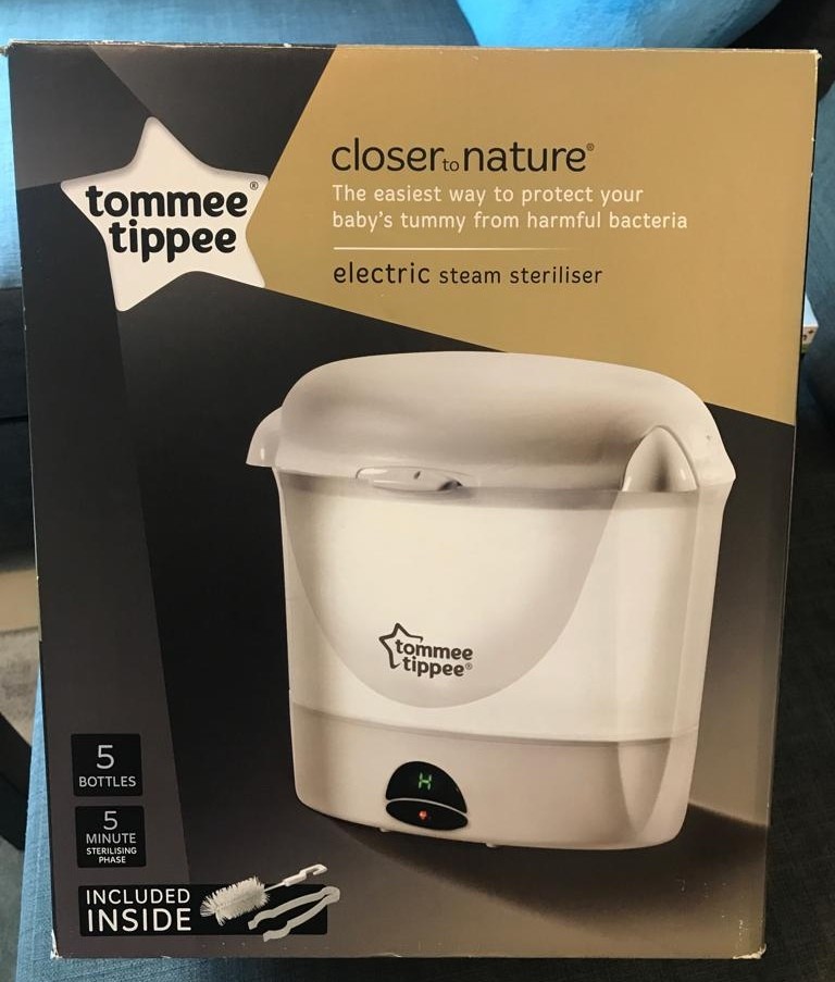 全新Tommee Tippee 奶樽消毒煲, 兒童＆孕婦用品, 護理及餵哺, 護理及餵哺 - 母乳及奶瓶 - Carousell