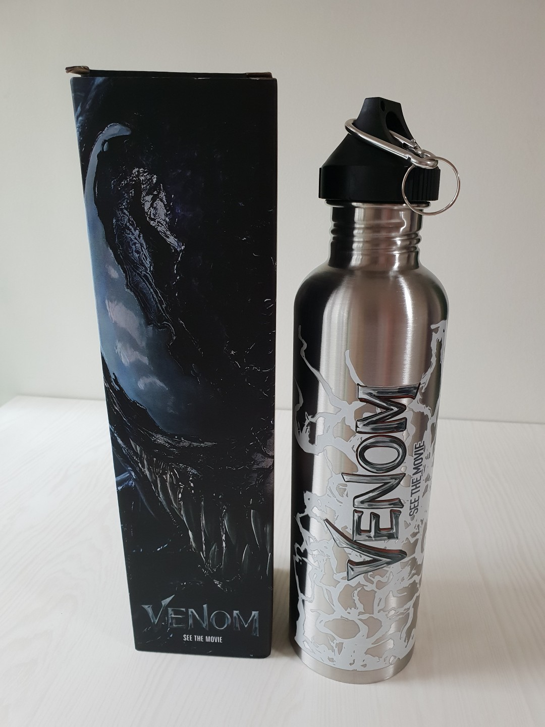 Venom Movie Merchandise 1000ml bottle, Everything Else on Carousell
