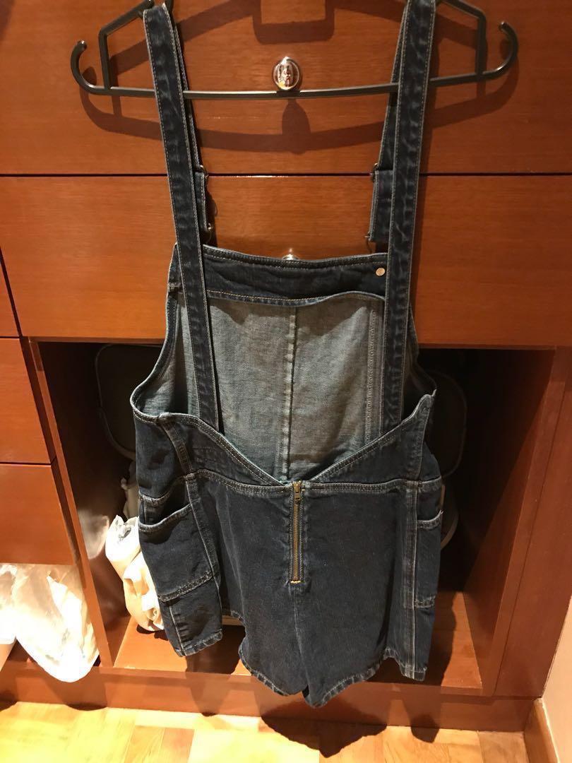 denim jumpsuit very