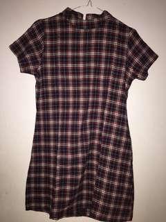 Dress kotak