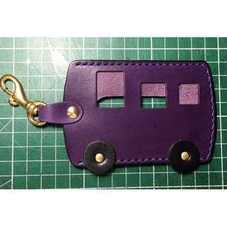 [野小孩手工皮件]手工車型悠遊卡皮套