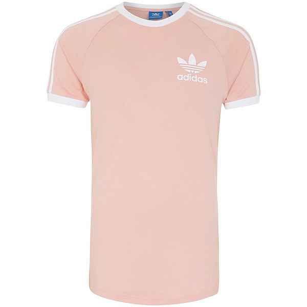 Adidas Originals California T-Shirt Vapour Pink, Men's Fashion, Tops \u0026  Sets, Tshirts \u0026 Polo Shirts on Carousell
