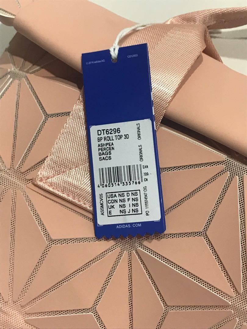 Adidas Roll Top Backpack In Ash Pearl Women S Fashion Bags