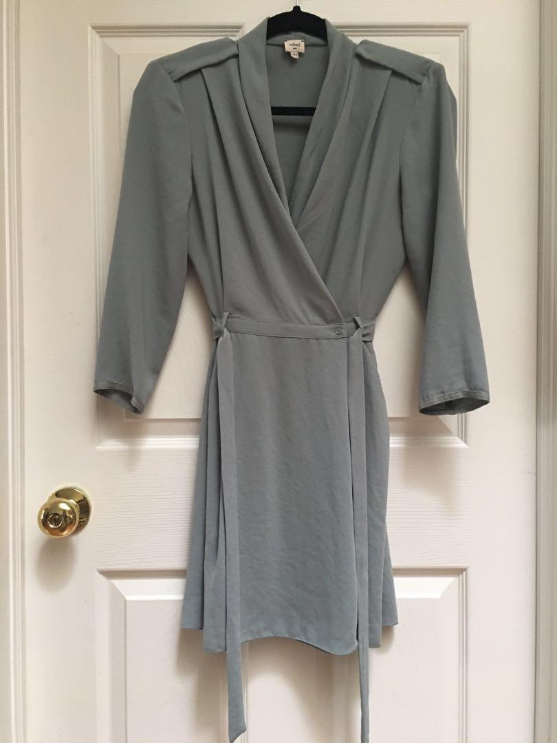 wilfred wrap dress