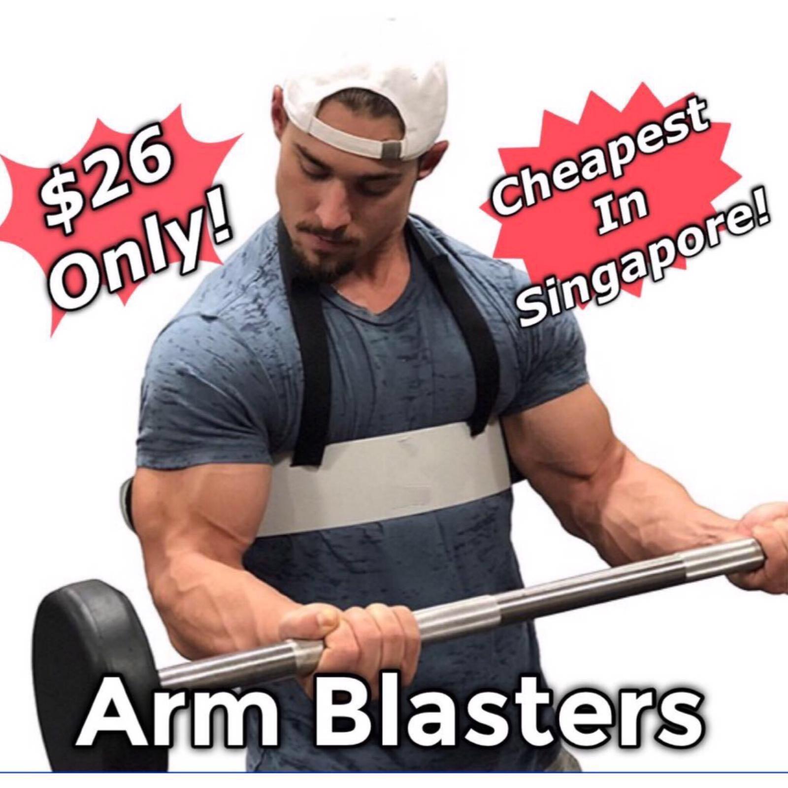 Arm blasters (Preorder), Sports Equipment, Exercise & Fitness, Cardio