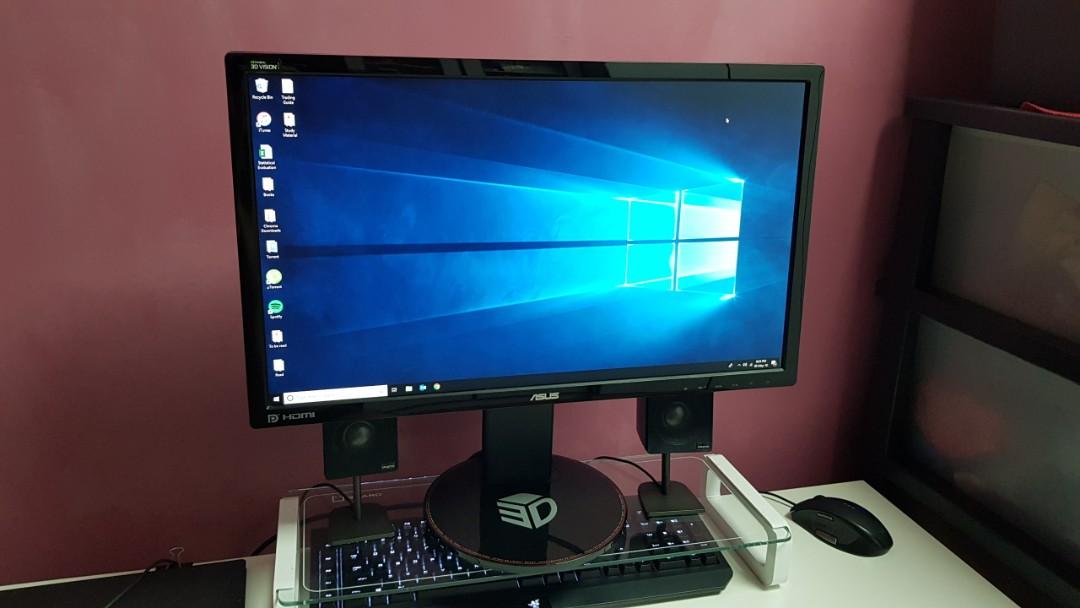 Asus Gaming Monitor Vg248qe 144hz 1ms Electronics Computer Parts Accessories On Carousell