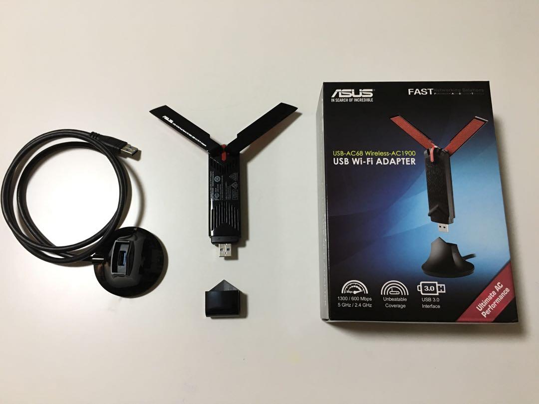 Asus Usb Ac68 Electronics Computer Parts Accessories On Carousell