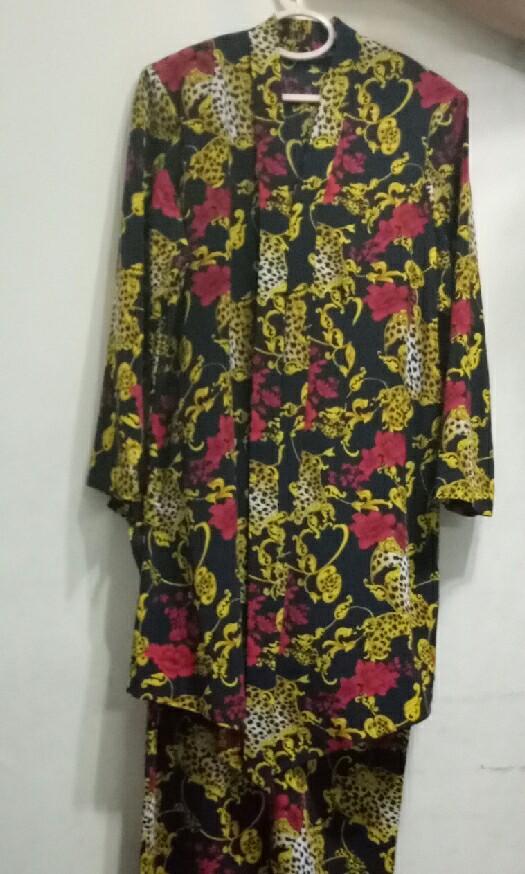 Baju Batik Melayu, Women's Fashion, Dresses & Sets, Traditional ...
