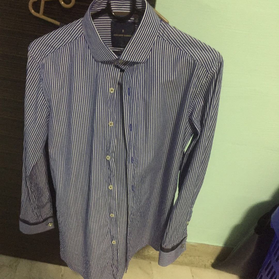 benjamin barker blue label shirt