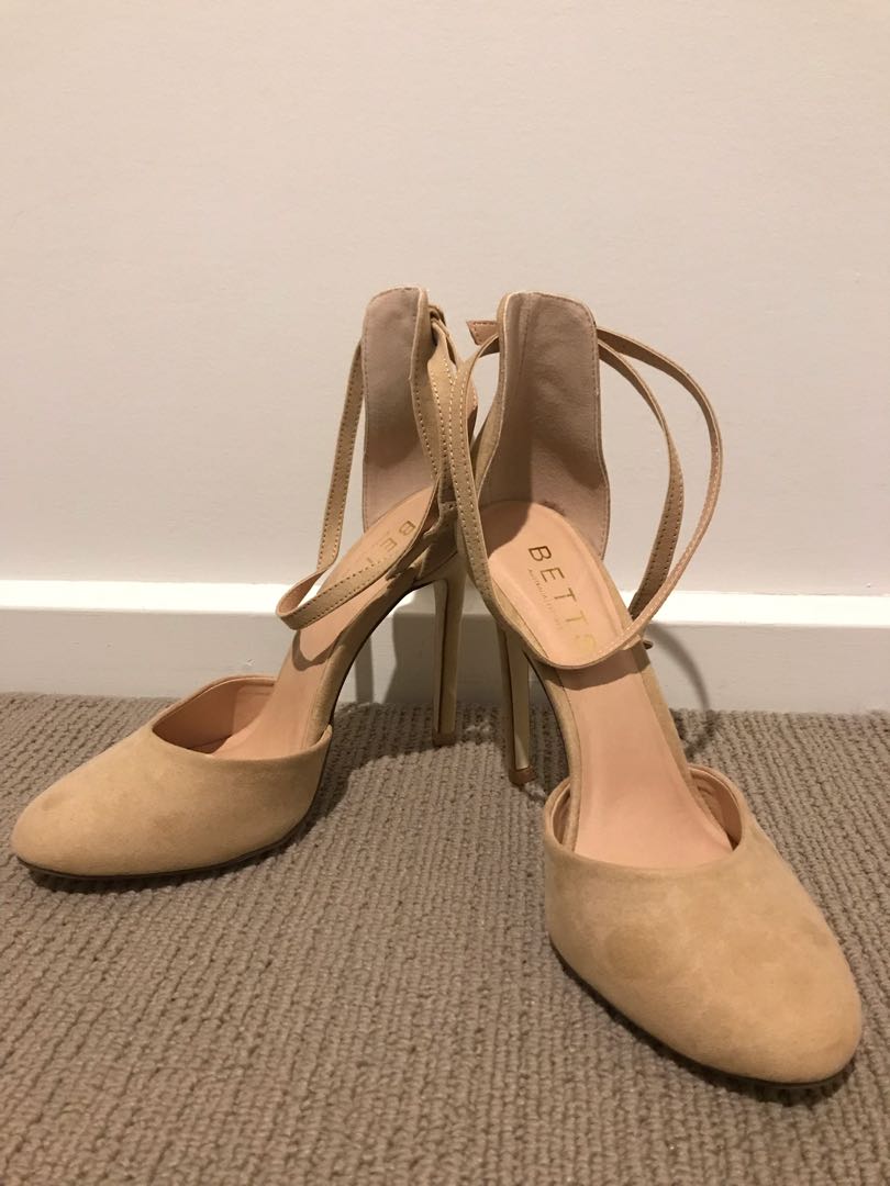Betts Nude High Heels Women S Fashion Shoes On Carousell