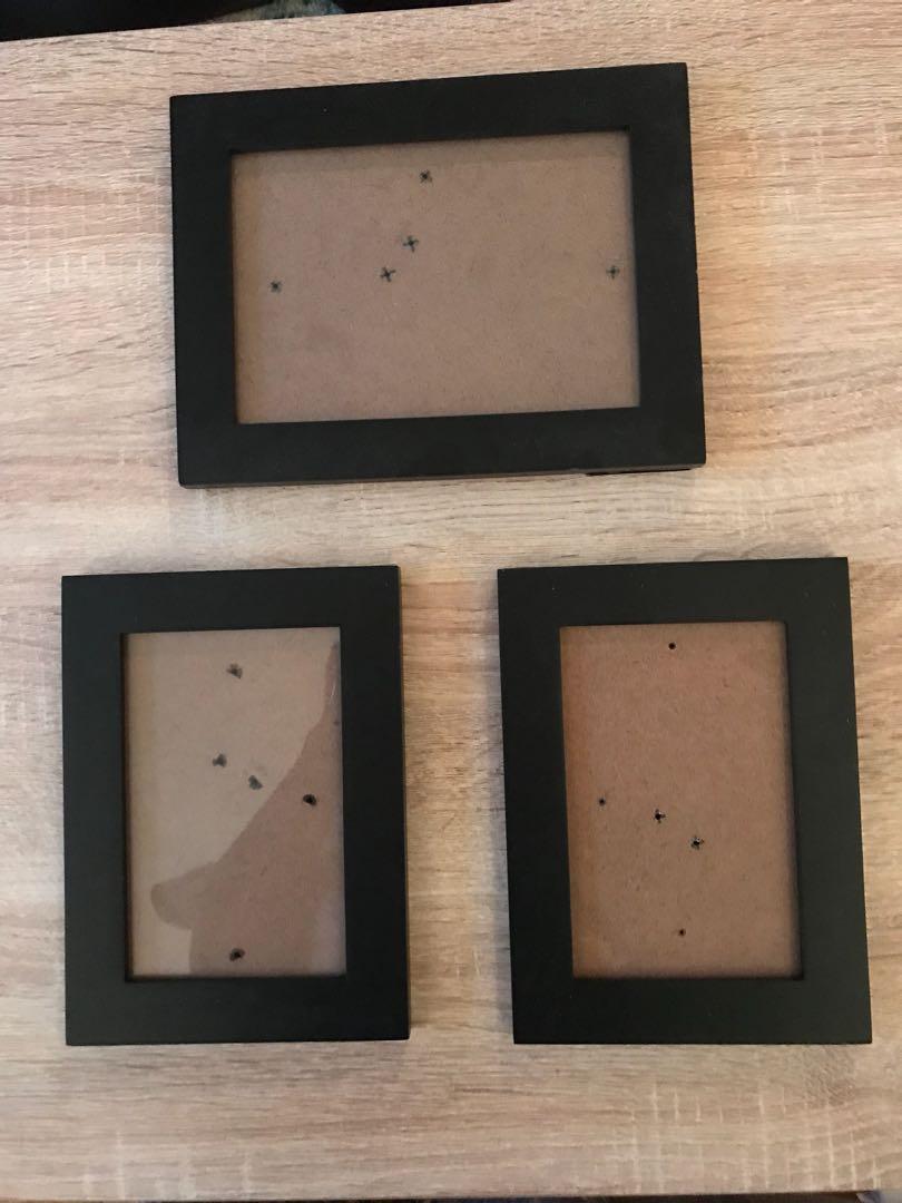 Black frames (Category: Home & Furniture) located in Etobicoke. Submitted by jbs55 (Listing ID 193845217, Image 1). Description: 1 - 5X7 2 - 4x6.