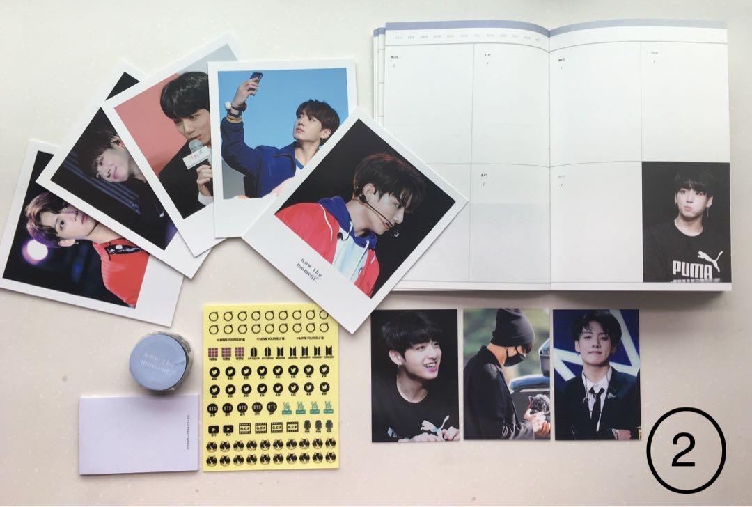 Bts Jungkook Now The Moment Diary Set Entertainment K Wave On Carousell