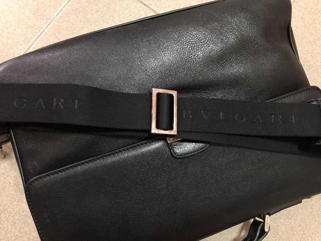 BVLGARI men's briefcase, Men's Fashion 