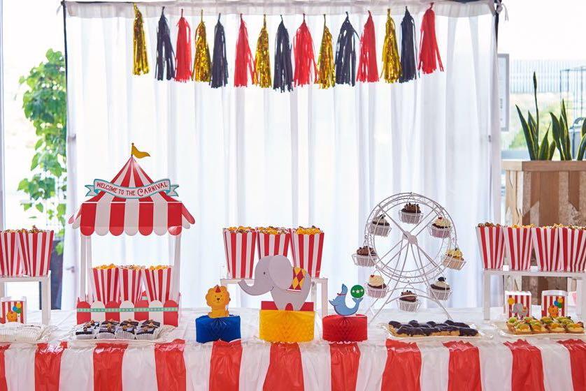 Carnival Theme Decor Popcorn Stand Design Craft Others On