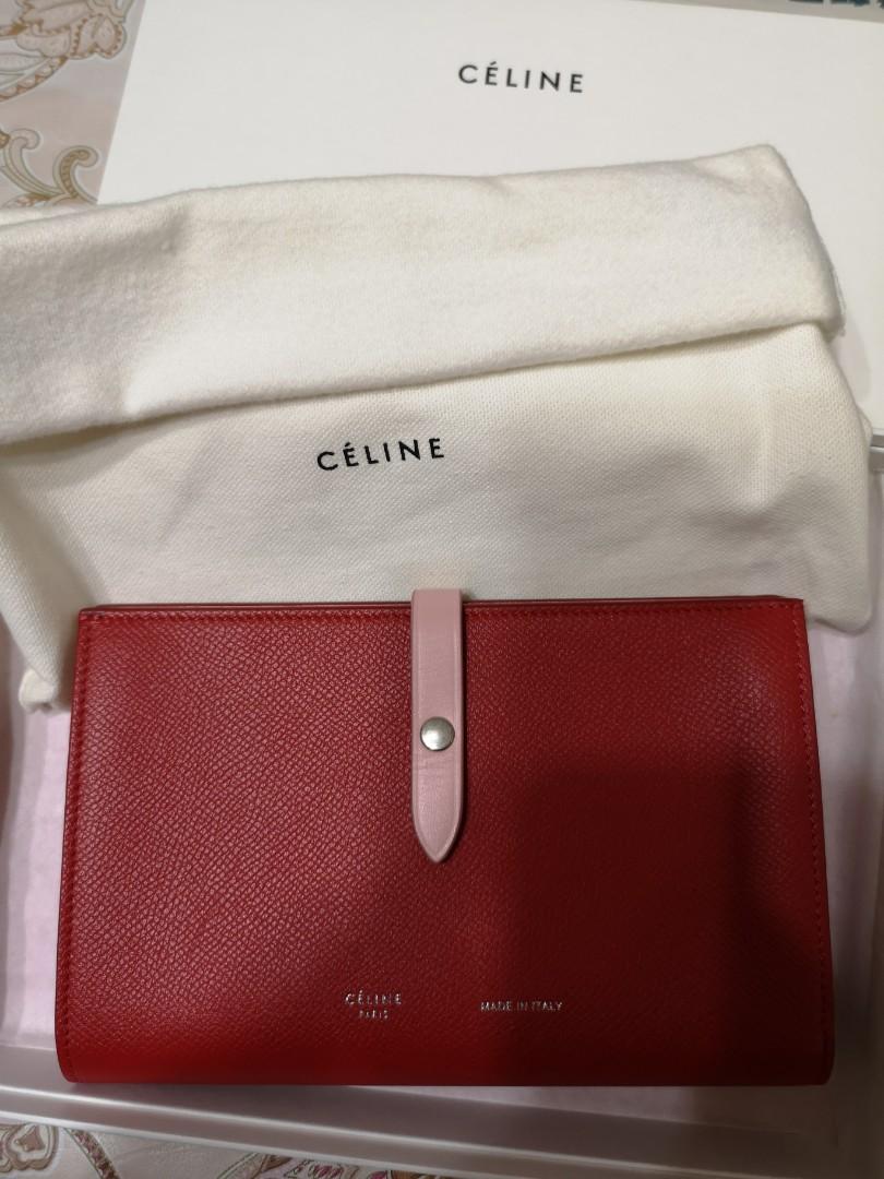 celine large wallet