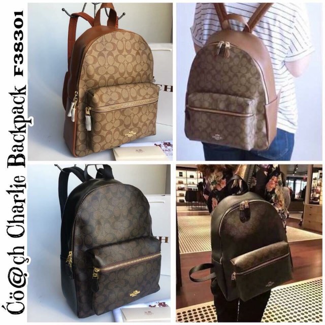 coach backpack large