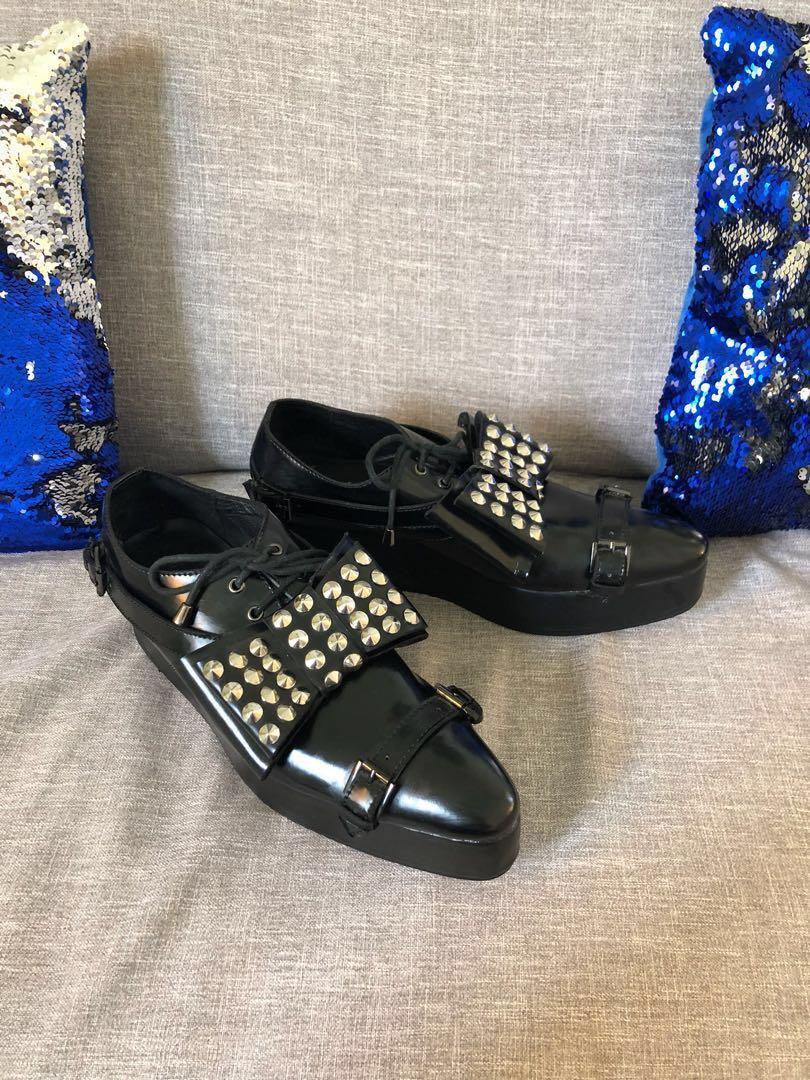 Depression Studded Shoes, Men's Fashion, Footwear, Dress Shoes on Carousell