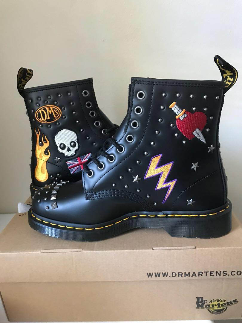 doc martens 1460 rock and roll