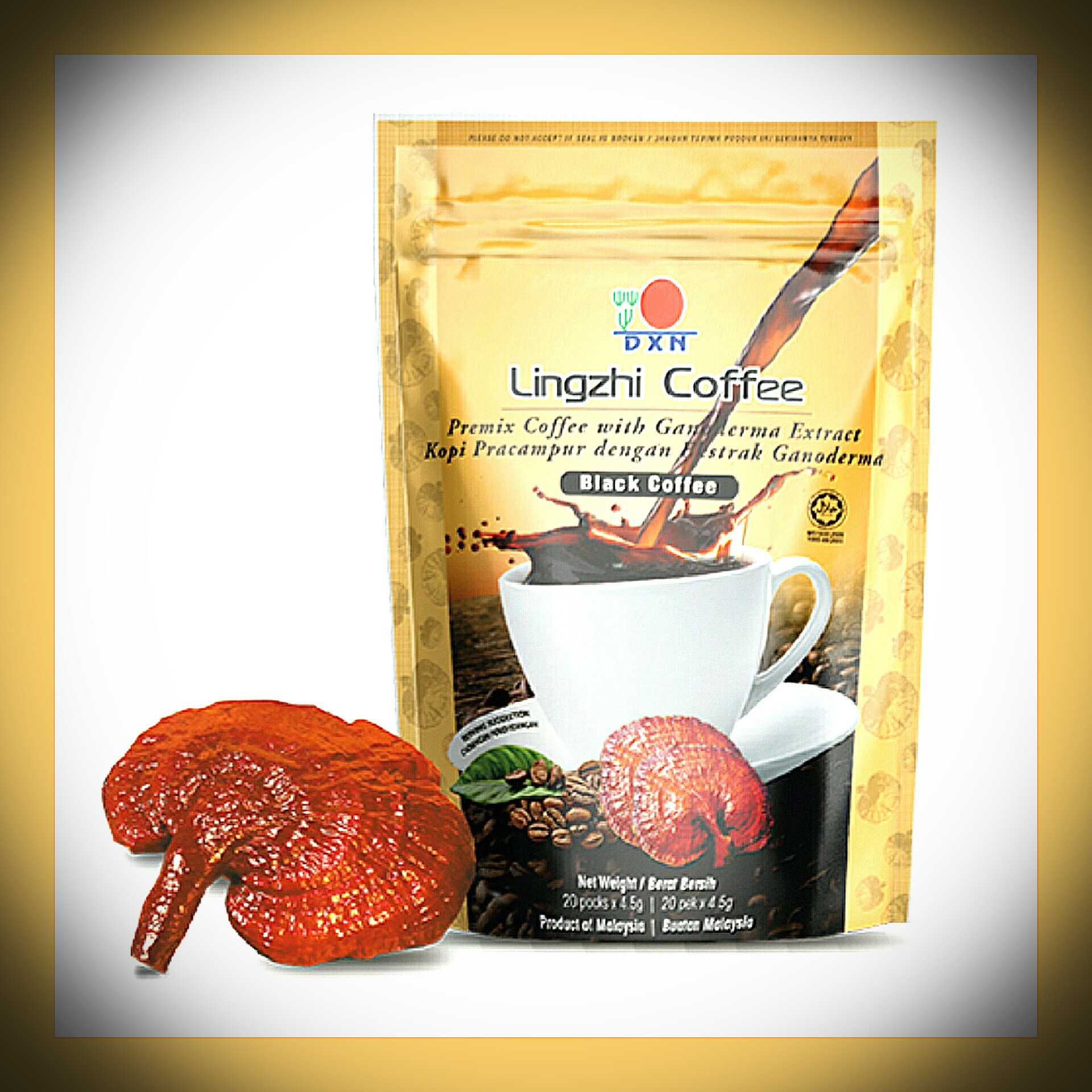 DXN LINGZHI BLACK COFFEE, Health & Nutrition, Health Supplements