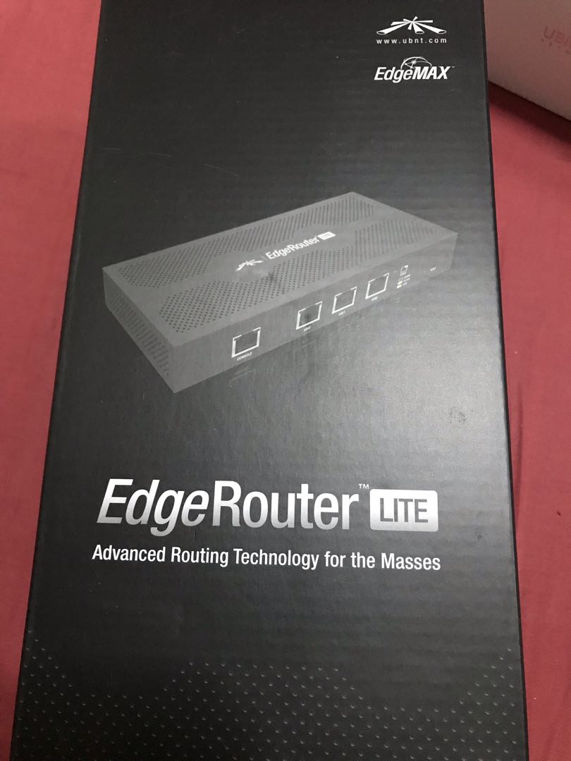 EdgeMax EdgeRouter Lite, Computers & Tech, Parts & Accessories
